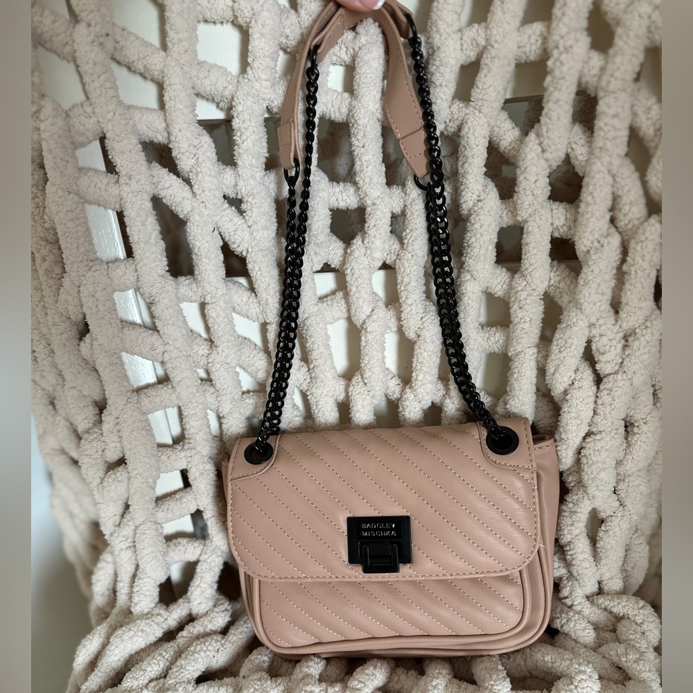 Badgley Mischka Light Pink Bag